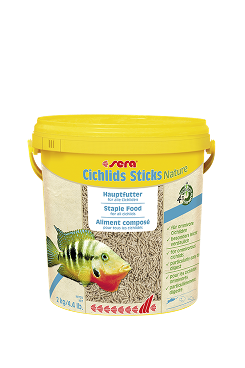 sera cichlids sticks - 10 Lt (2,2 kg)