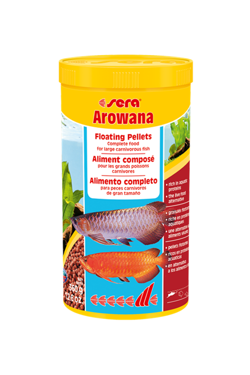 sera arowana pellets 1000 ml