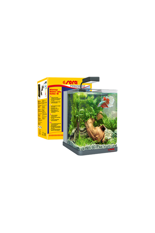 sera biotop nano led cube 16