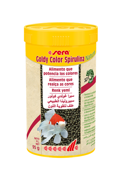 sera goldfish color granules - 250 ml