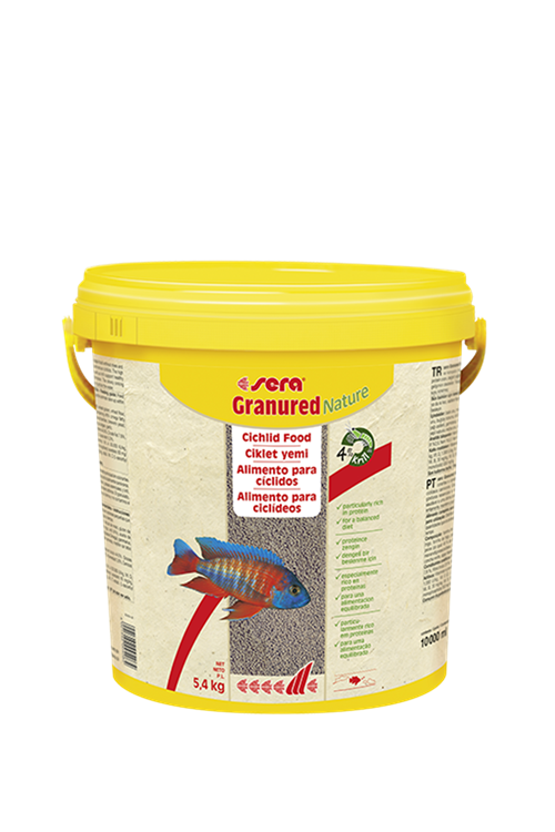 sera cichlid tanganyika granules - 10 Lt (5,6 kg)