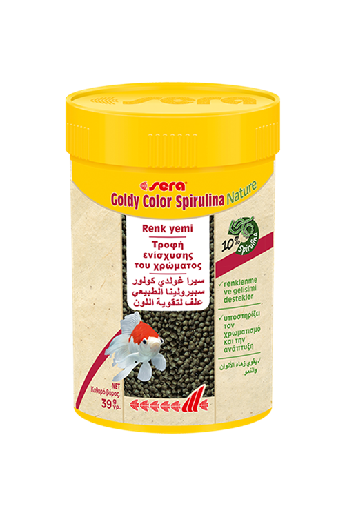 sera goldfish color granules - 100 ml
