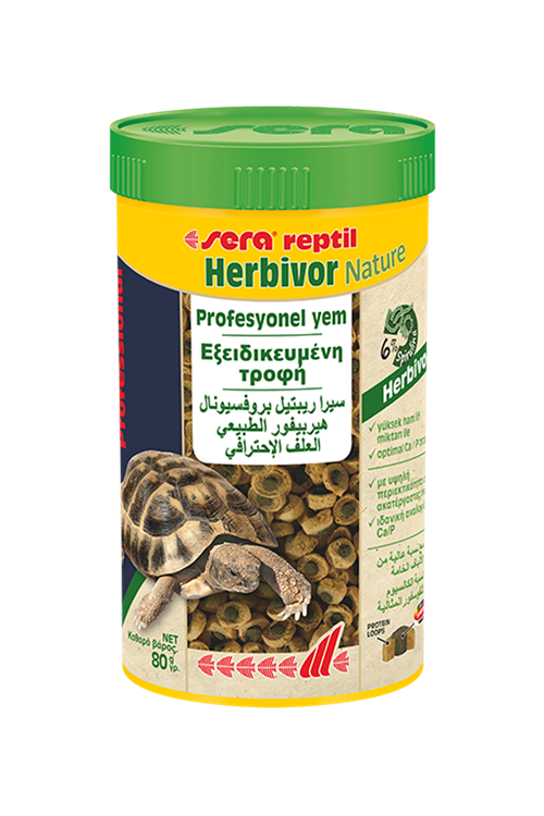 sera prof. sürüngen yemi otçul nature - 250 ml