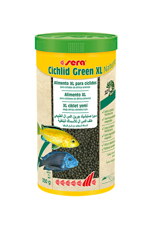 sera cichlid herbivore granules XL-1000 ml