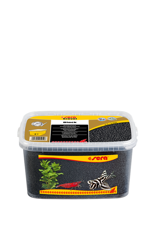 sera akvaryum kumu siyah  2-3 mm 6 Litre