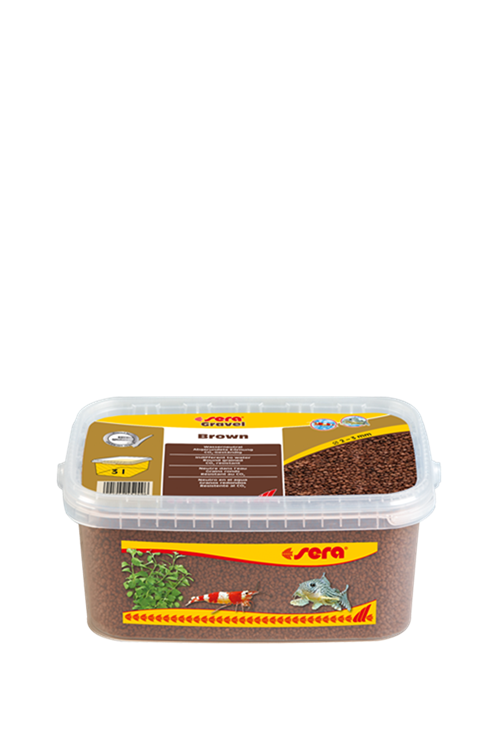 sera akvaryum kumu kahverengi lava  2-3 mm 3 Litre
