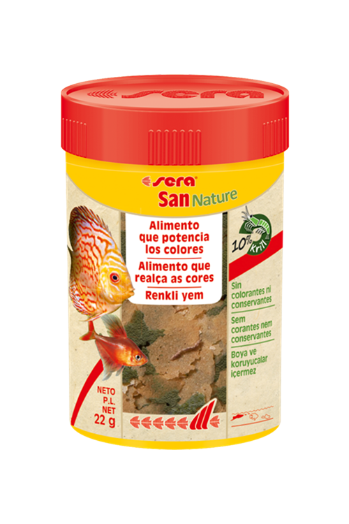sera san color flakes - 100 ml