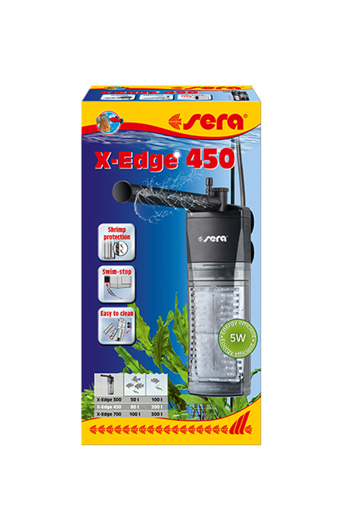 sera X-Edge 450 köşe filtre