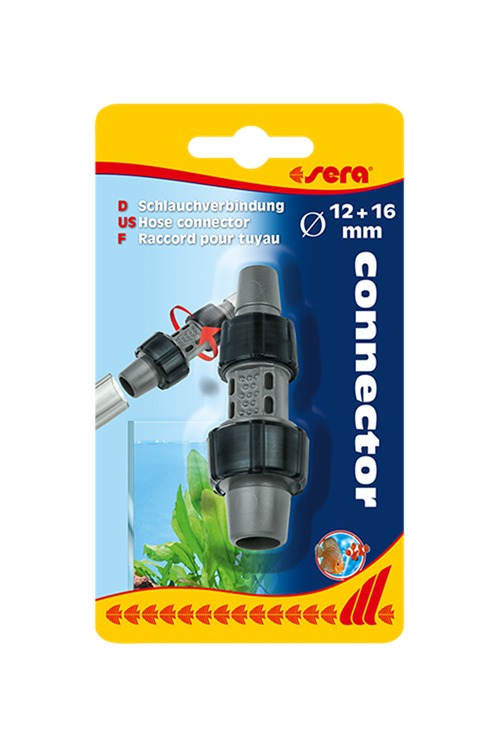 sera hortum konektörü - 12+16 mm için