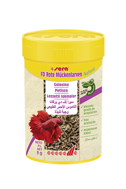 sera bloodworms FD Snack (kan kurdu) 100 ml