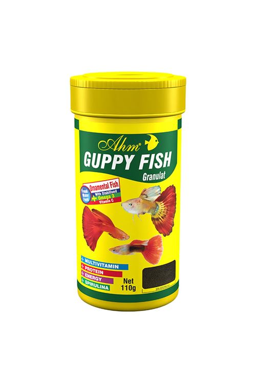 Ahm Guppy Fish Granulat 250 Ml