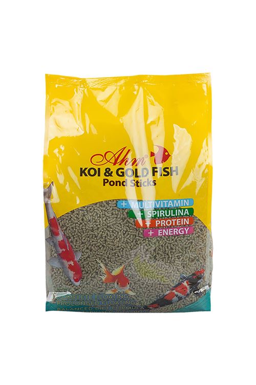 Ahm Koi Gold Fish Green Sticks 1Kg