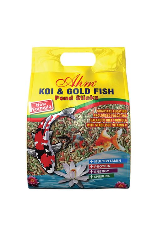 Ahm Koi Gold Fish Mix Sticks 1Kg