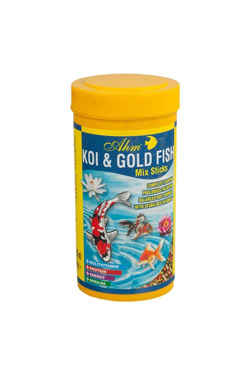 Ahm Koi Gold Fish Mix Sticks 250 Ml