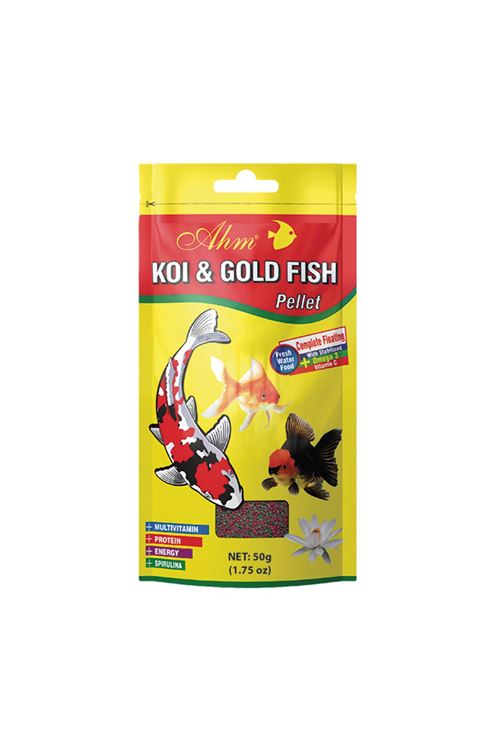 Ahm Koi Gold Fish Pellet 50 Gr