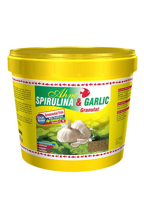 Ahm Spirulina Garlic Granulat 3Kg Kova