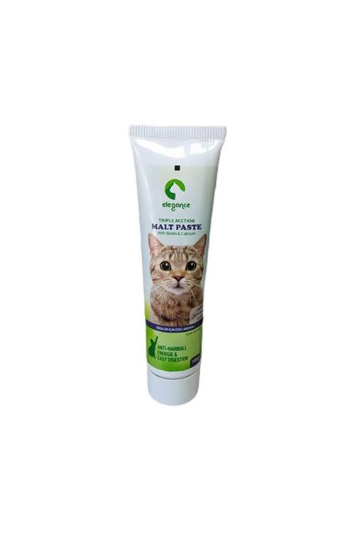 Elegance Tüy Yumağı Önleyici Kedi Malt Macun 100gr