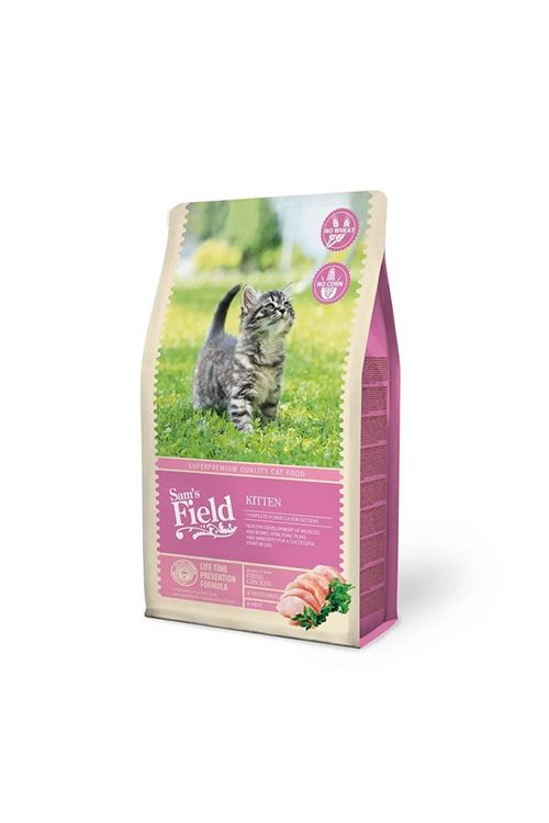 Sam's Field Kitten Tavuklu Tahılsız Yavru Kedi Maması 7.5kg