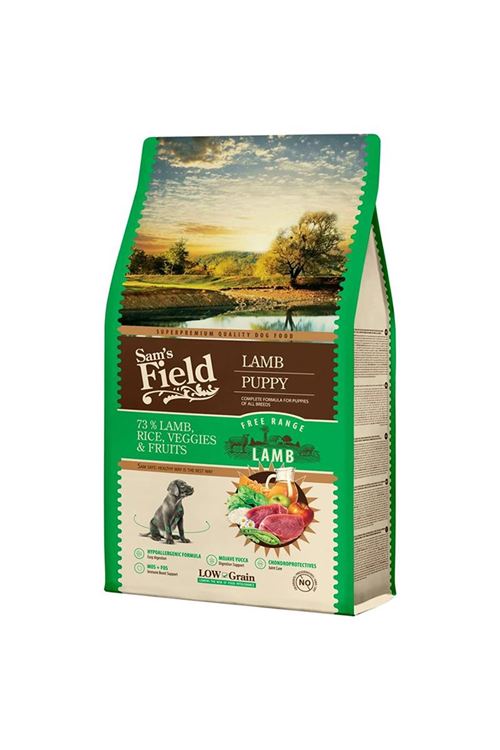 Sam's Field Puppy Hypo-Allergenic Kuzu Etli Düşük Tahıllı Yavru Köpek Maması 2.5kg