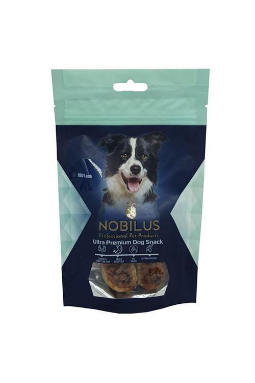 Nobilus Barbekü Kuzu Pirzolası Köpek Ödül Maması 80g