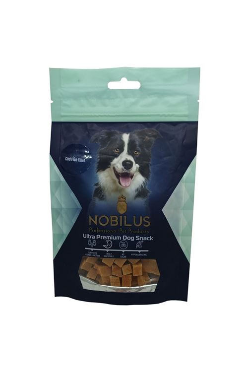 Nobilus Morina Balığı Fileto Köpek Ödül Maması 80g