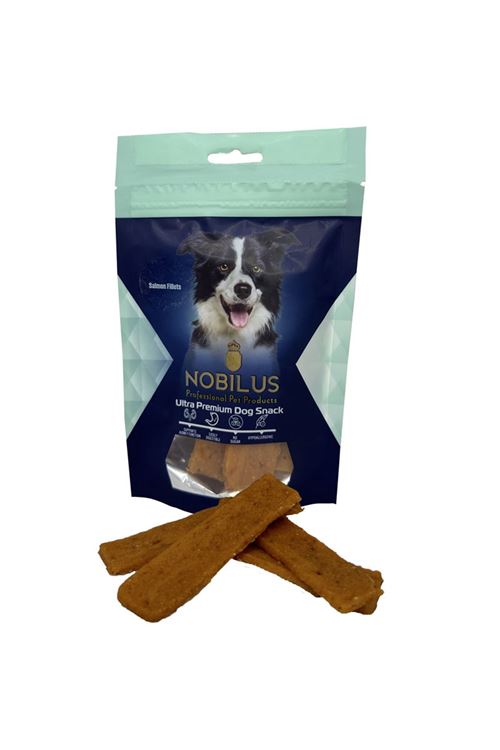 Nobilus Somon Fileto Köpek Ödül Maması 80g