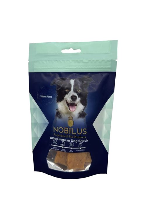 Nobilus Somon Fileto Köpek Ödül Maması 80g