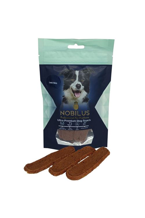 Nobilus Kuzu Fileto Köpek Ödül Maması 80g