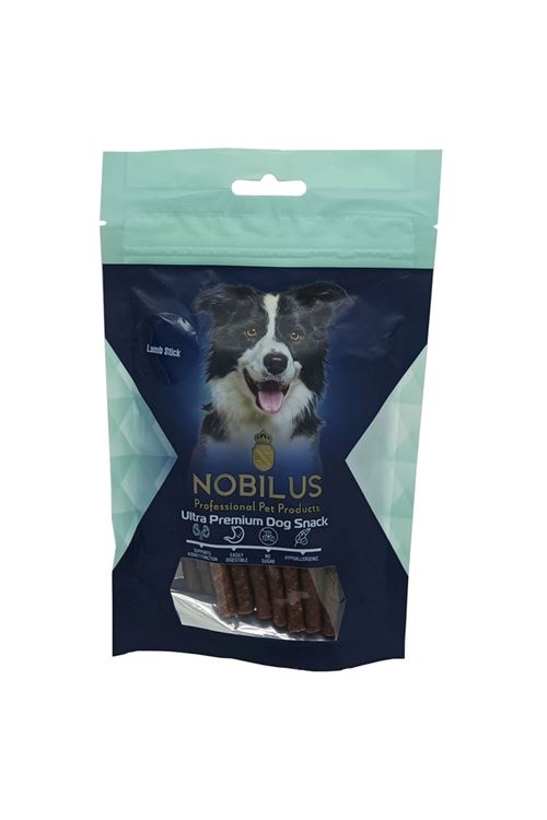 Nobilus Kuzu Çubuk Köpek Ödül Maması 80g