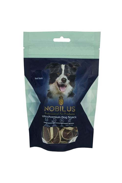 Nobilus Sığır Eti Suşi Köpek Ödül Maması 80g