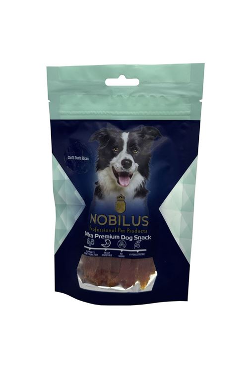 Nobilus Yumuşak Ördek Dilimleri Köpek Ödül Maması 80g