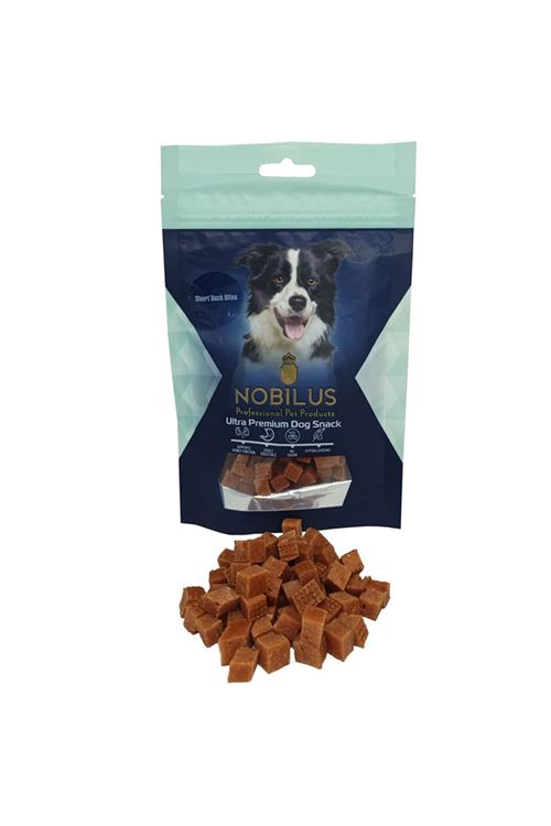 Nobilus Küp Ördek Lokmaları Köpek Ödül Maması 80g