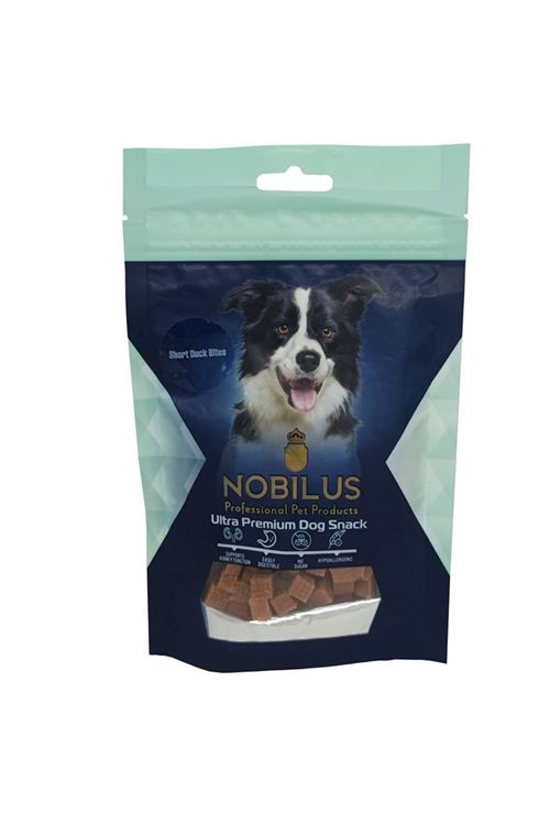 Nobilus Küp Ördek Lokmaları Köpek Ödül Maması 80g
