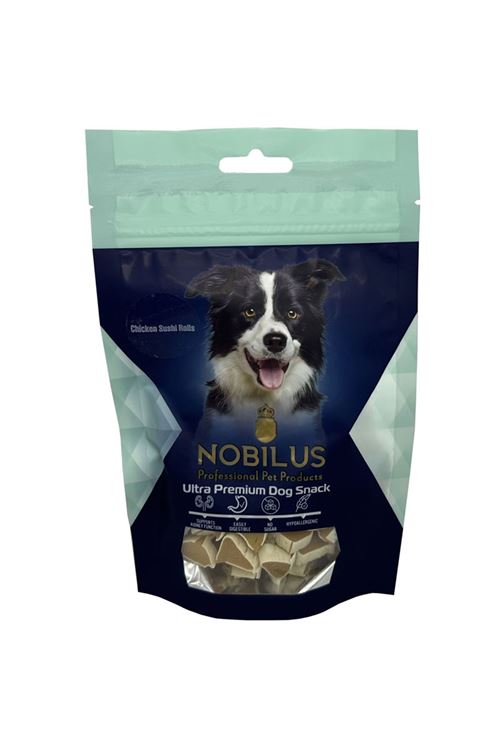 Nobilus Tavuk Suşi Rulo Köpek Ödül Maması 80g