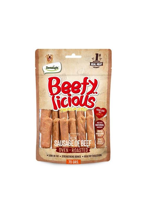 DENTALIGHT BEEFY SAUSAGE OF BEEF 70G