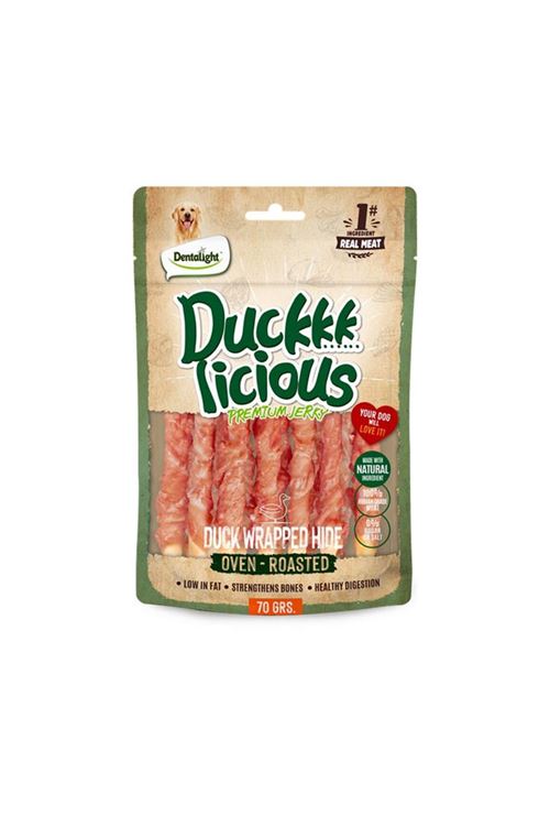 DENTALIGHT DUCKKK JERKY DUCK WRAPPED HIDE 70G