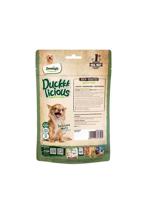 DENTALIGHT DUCKKK JERKY DUCK WRAPPED HIDE 70G