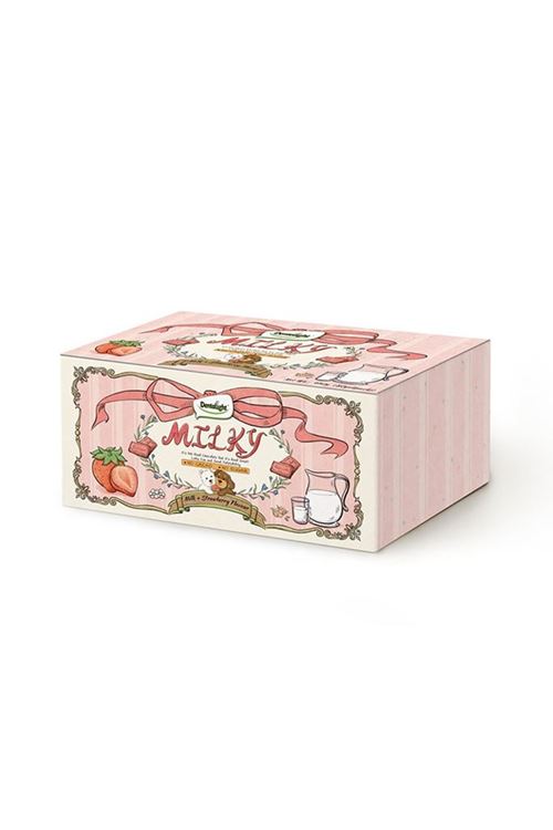 DENTALIGHT MILKY DOGGY CHOCO BAR-MILK+STRAWBERRY FLAVOUR