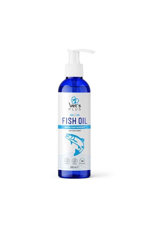 Vet's Plus Kedi ve Köpekler için Balık Yağı 200ml