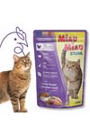 Miau Miau Sterilised Tavuklu Kısır Kedi Konservesi 100gr